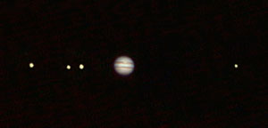 Jupiter and moons